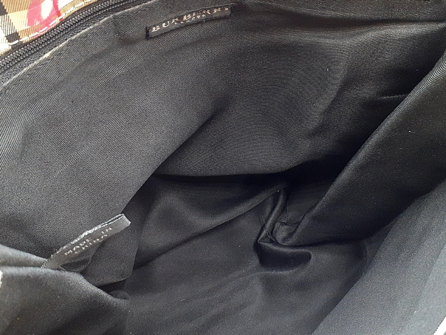 BURBERRY Nova Check Leather Bag 3-Piece Shoulder Bag Set