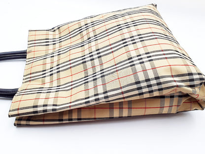 BURBERRY Nova Check Leather Bag 3-Piece Shoulder Bag Set