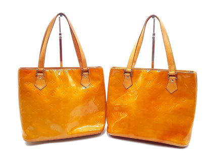 LOUIS VUITTON Vernis 2-Piece Set Vernis Houston Handbag