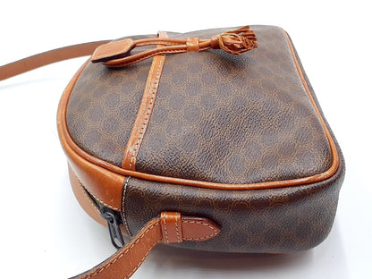 CELINE 4-Piece Macadam Leather Vintage Shoulder Bag Set