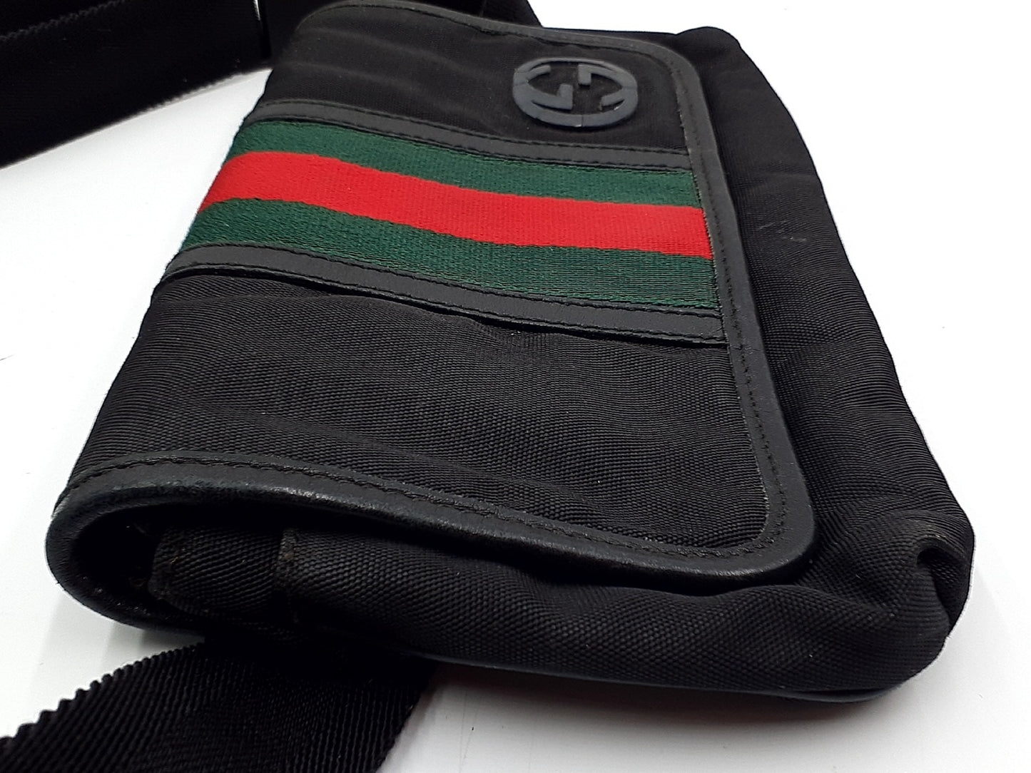 GUCCI Sherry Line Interlocking G Leather Body Bag 181064 Shoulder Bag