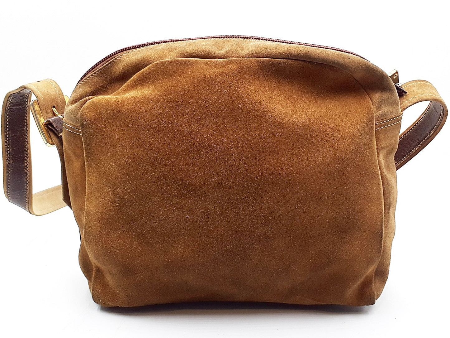 LOEWE Anagram Gold Hardware Leather Shoulder Bag