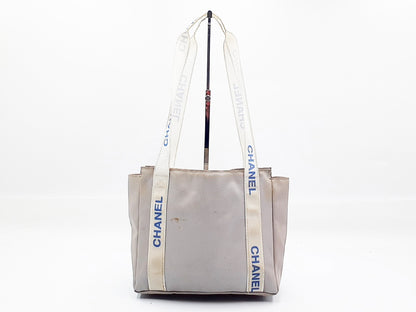 CHANEL Logo Sport Tote Bag, No. 5