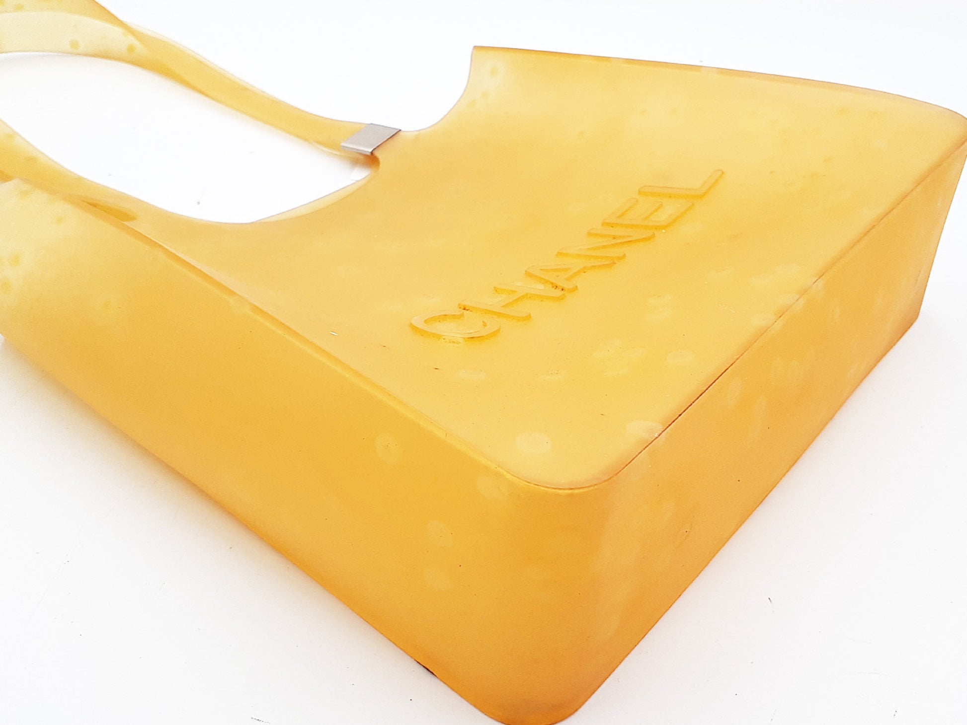 CHANEL Rubber Tote Bag