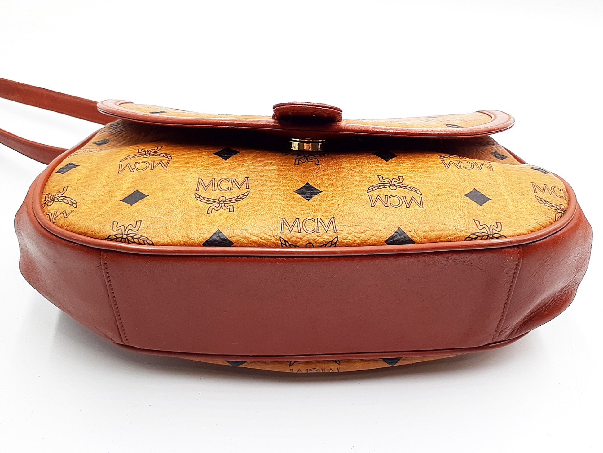 MCM 2-Piece Logo Shoulder Bag/Handbag Bag