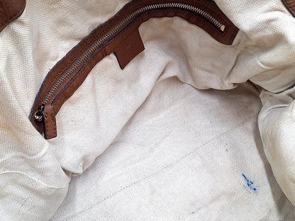 GUCCI 4-piece set: GG canvas, GG crystal, bamboo fringe, and leather tote bag