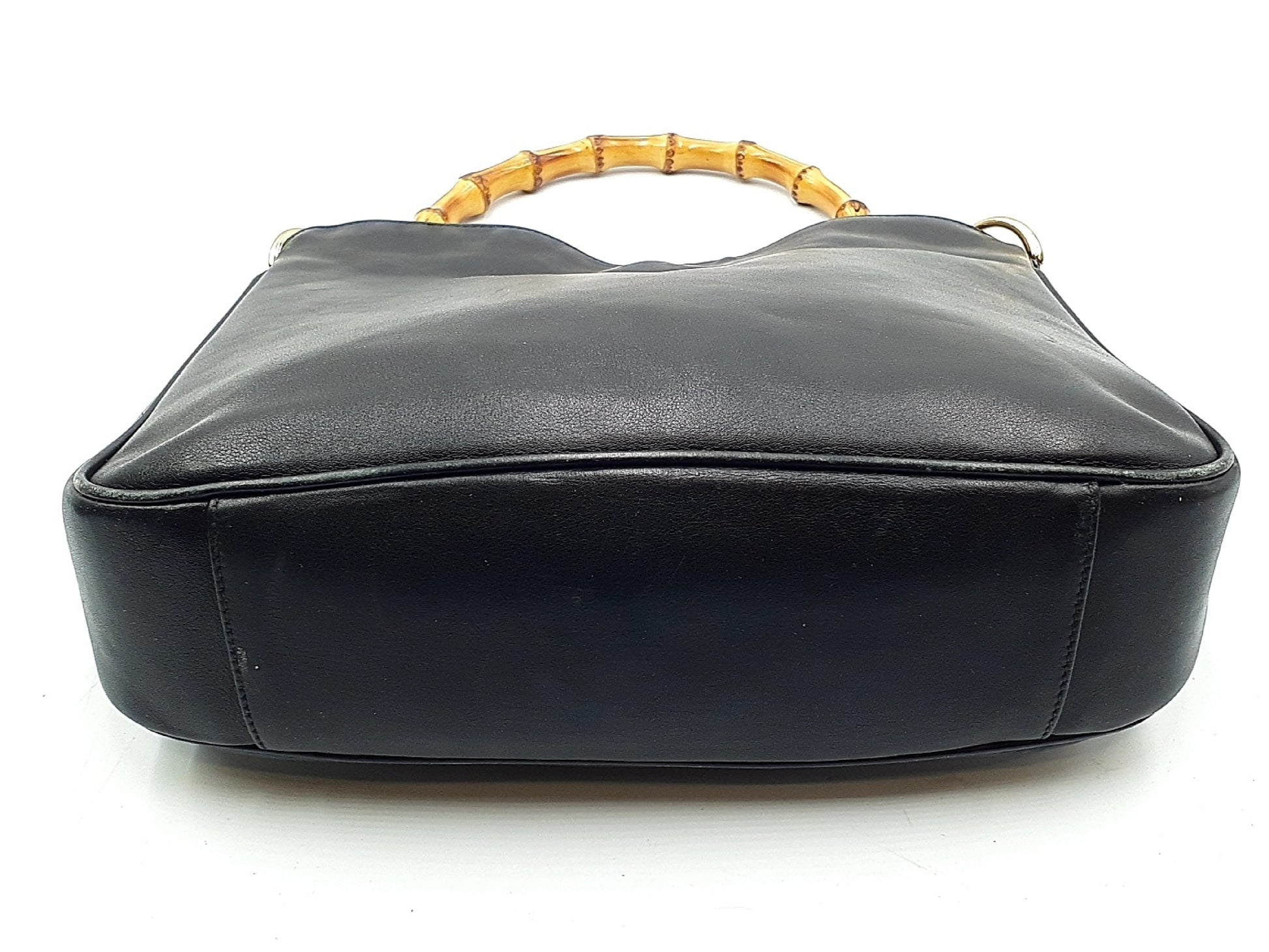 GUCCI 4-piece set Bamboo 2-way shoulder bag and leather bag