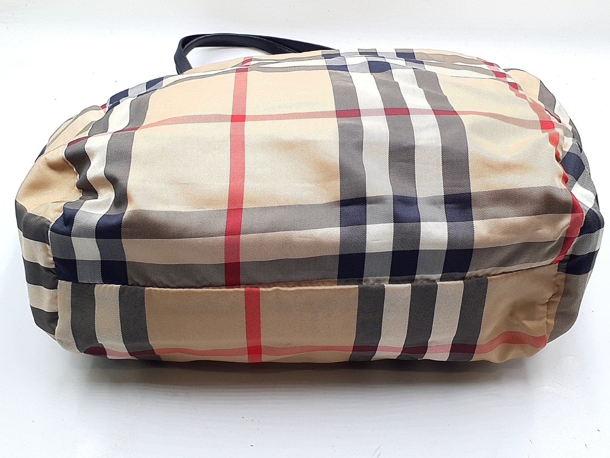 BURBERRY Nova Check Leather Bag 3-Piece Set