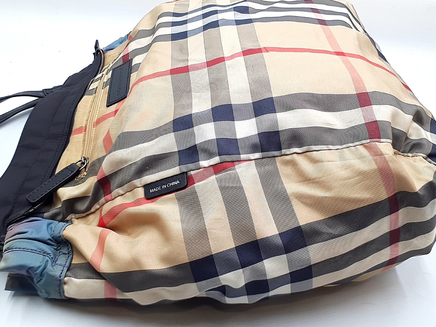 BURBERRY Nova Check Leather Bag 3-Piece Set