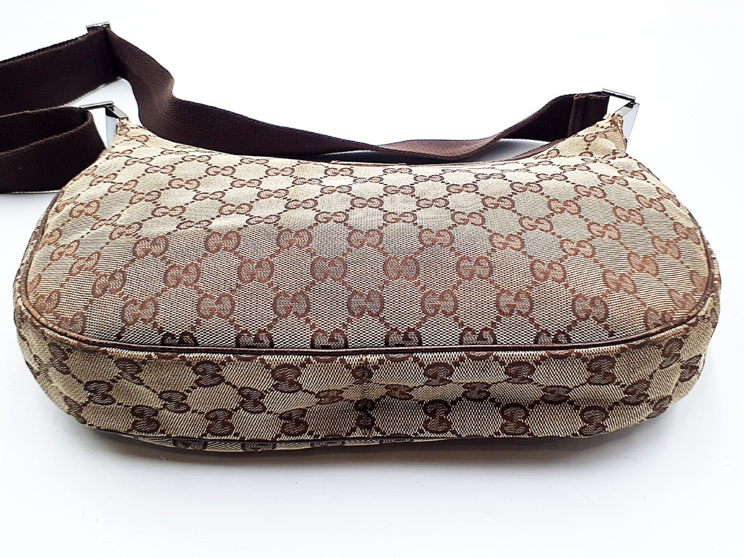 GUCCI 4-piece set: GG canvas, Interlocking G leather tote, and leather shoulder bag