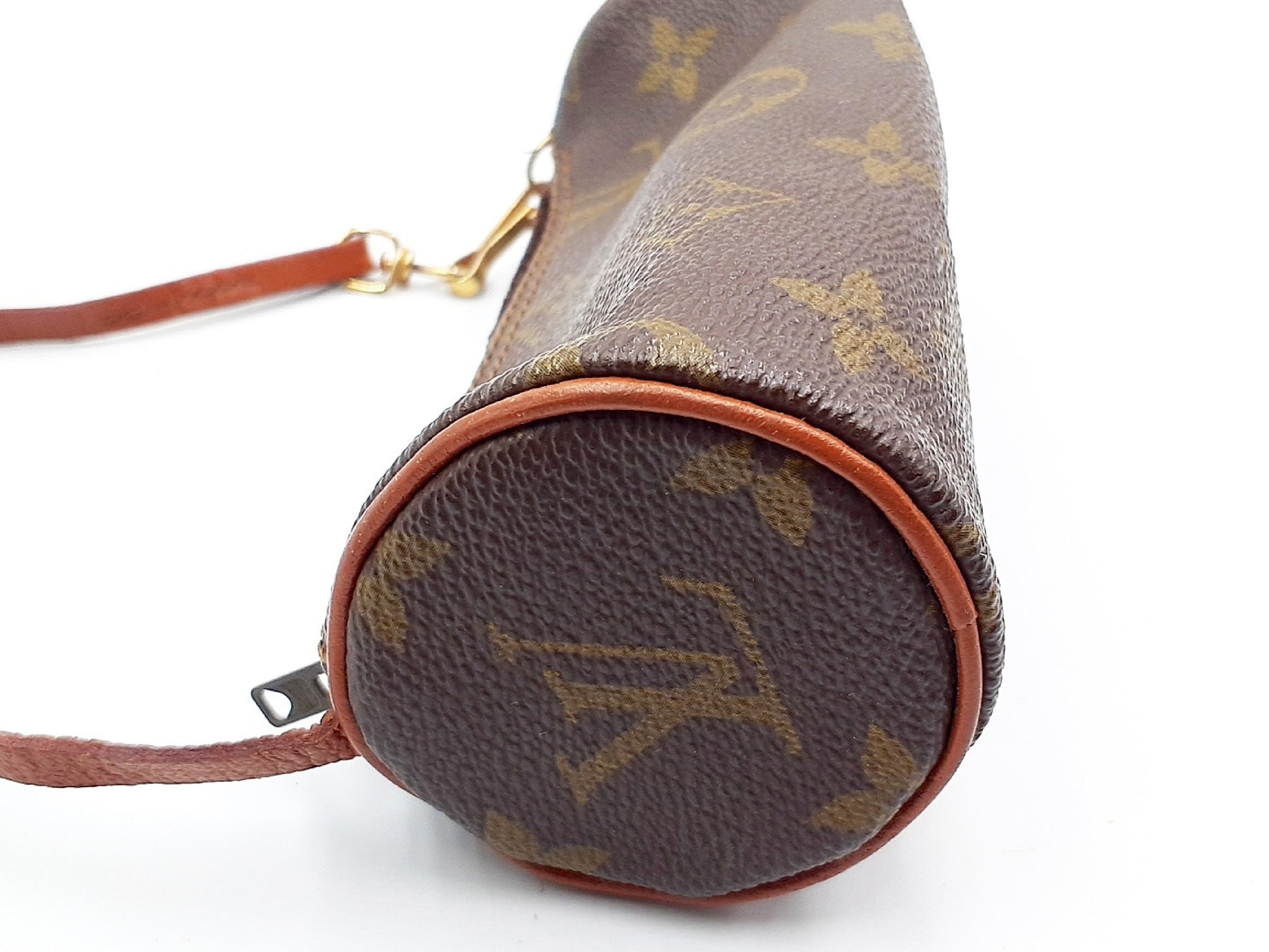 LOUIS VUITTON 3-Piece Set: Monogram Papillon Pouch, Bucket Pouch, Golf Pouch
