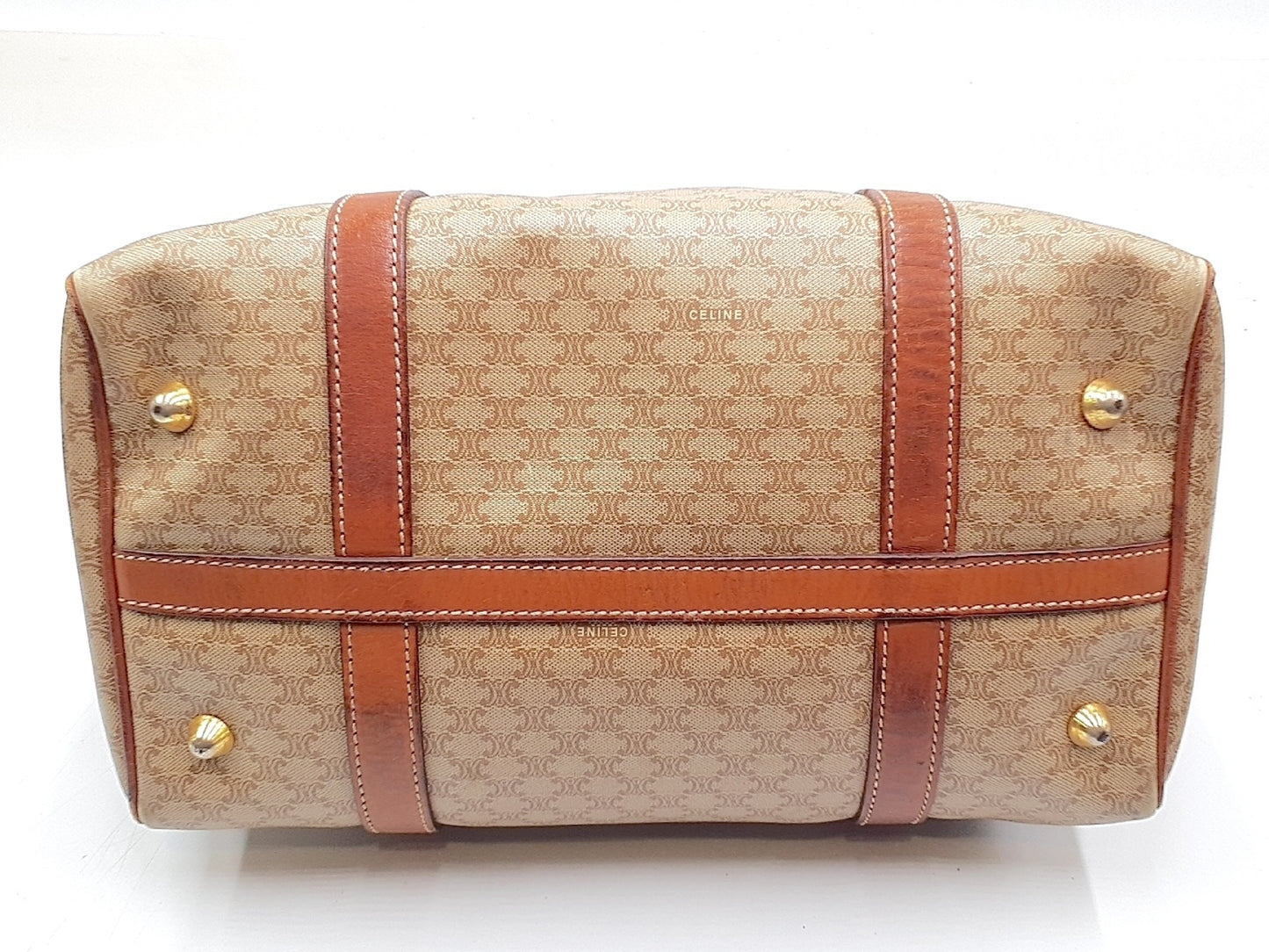 CELINE 4-Piece Macadam Leather Vintage Bag Set