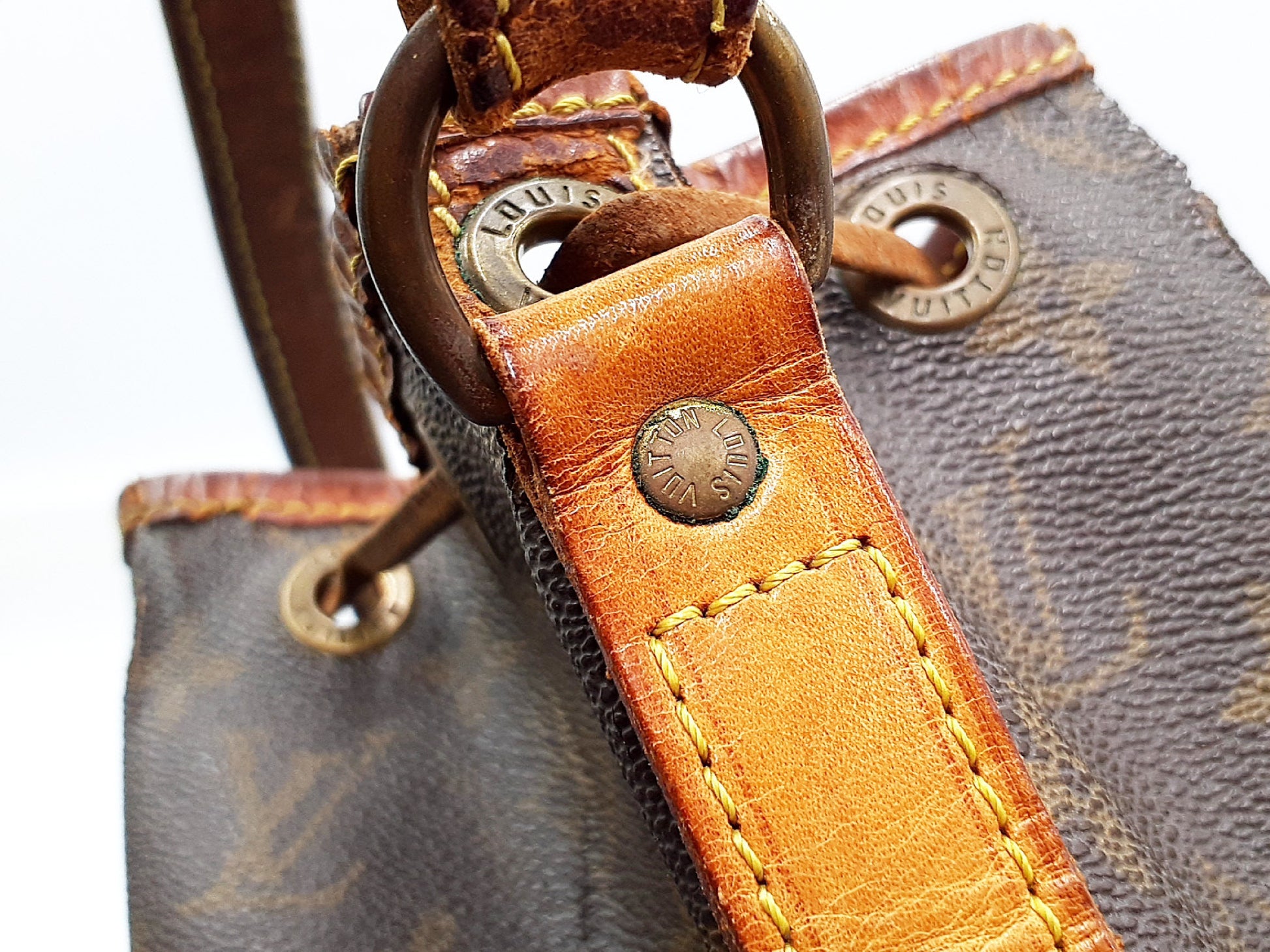 LOUIS VUITTON 3-Piece Monogram Noe Deauville Porte-Document Voyage Bag Set