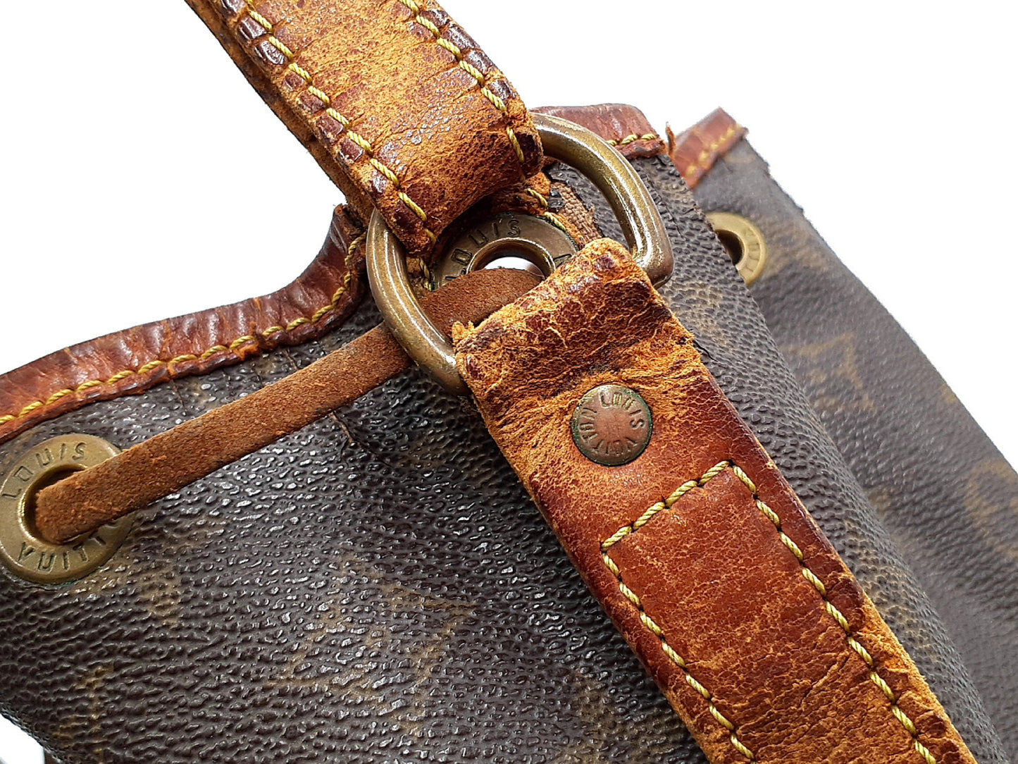 LOUIS VUITTON 3-Piece Monogram Noe Deauville Porte-Document Voyage Bag Set