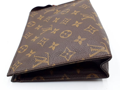 LOUIS VUITTON 3-Piece Monogram Pouch Set: Poche Toilette 15 and Poche Toilette 19