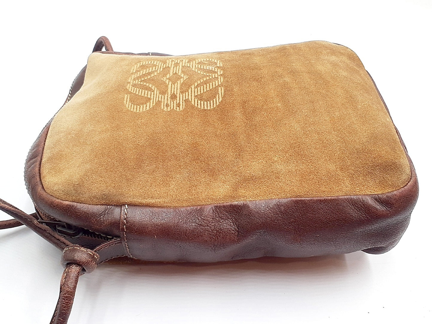 LOEWE 4-Piece Set: Anagram, Gold Hardware, Vanity, Boston Bag, Leather Shoulder Bag