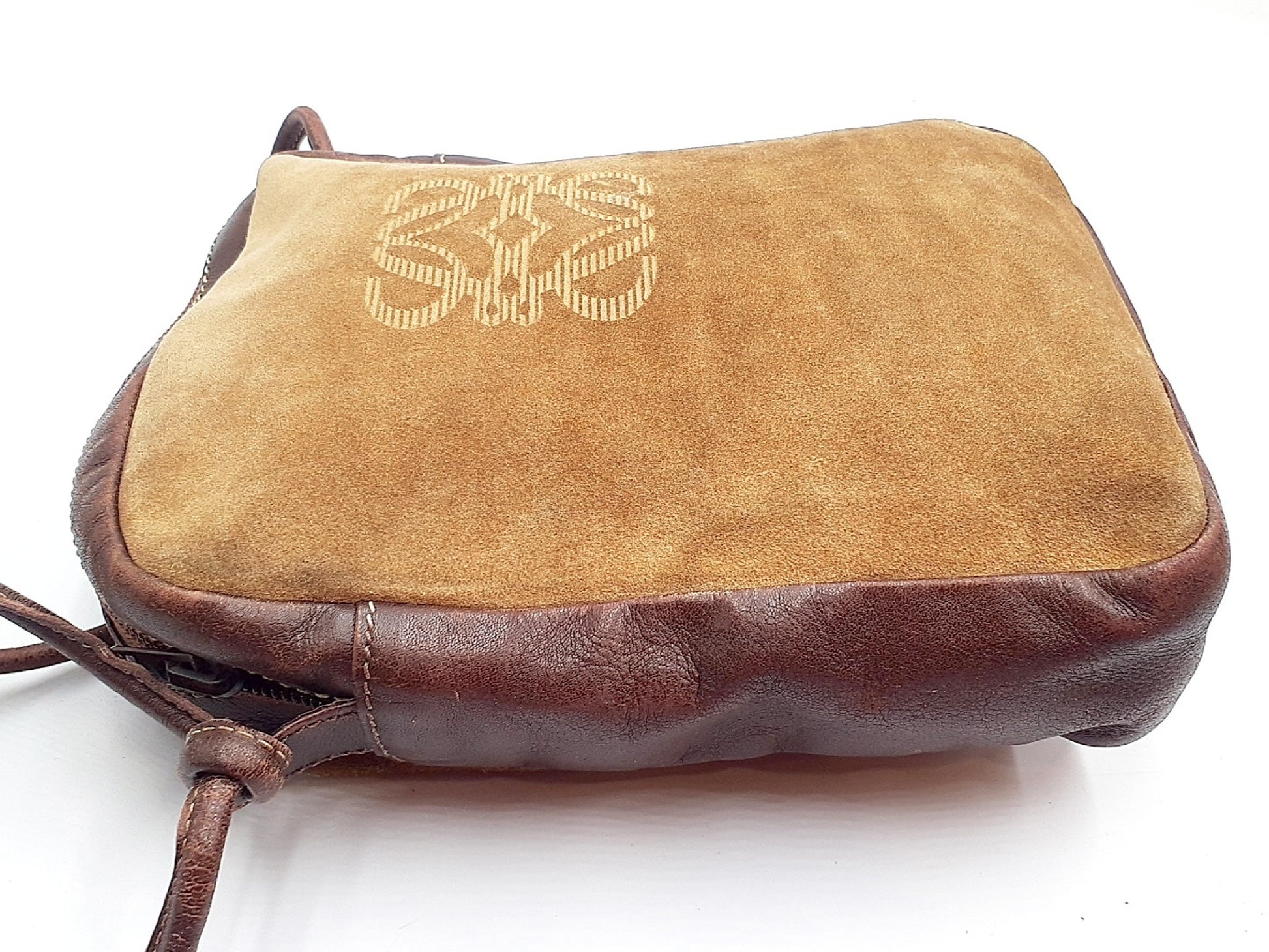 LOEWE 4-Piece Set: Anagram, Gold Hardware, Vanity, Boston Bag, Leather Shoulder Bag