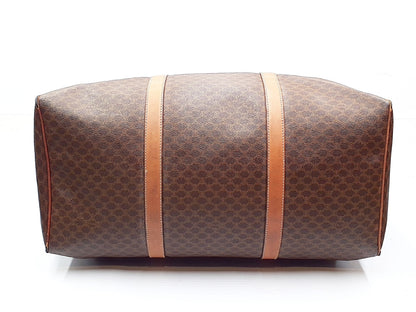 CELINE 4-Piece Macadam Leather Vintage Boston Bag Set