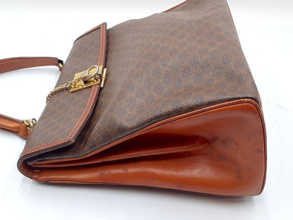 CELINE 4-Piece Macadam Leather Vintage Tote Bag Set