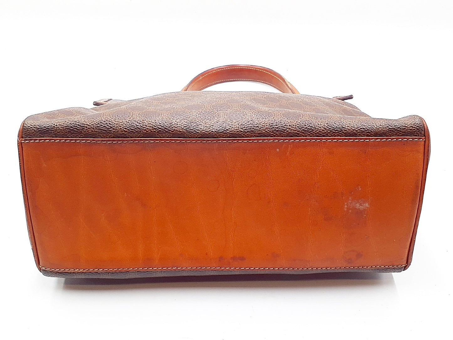 CELINE 4-Piece Macadam Leather Vintage Tote Bag Set