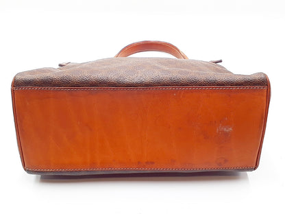 CELINE 4-Piece Macadam Leather Vintage Tote Bag Set