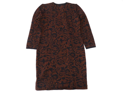 Yves Saint Laurent patterned knit dress