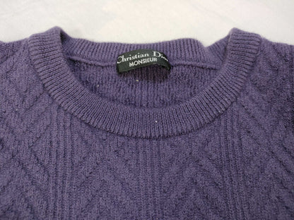 Dior Christian Dior Cable Knit Thick Top