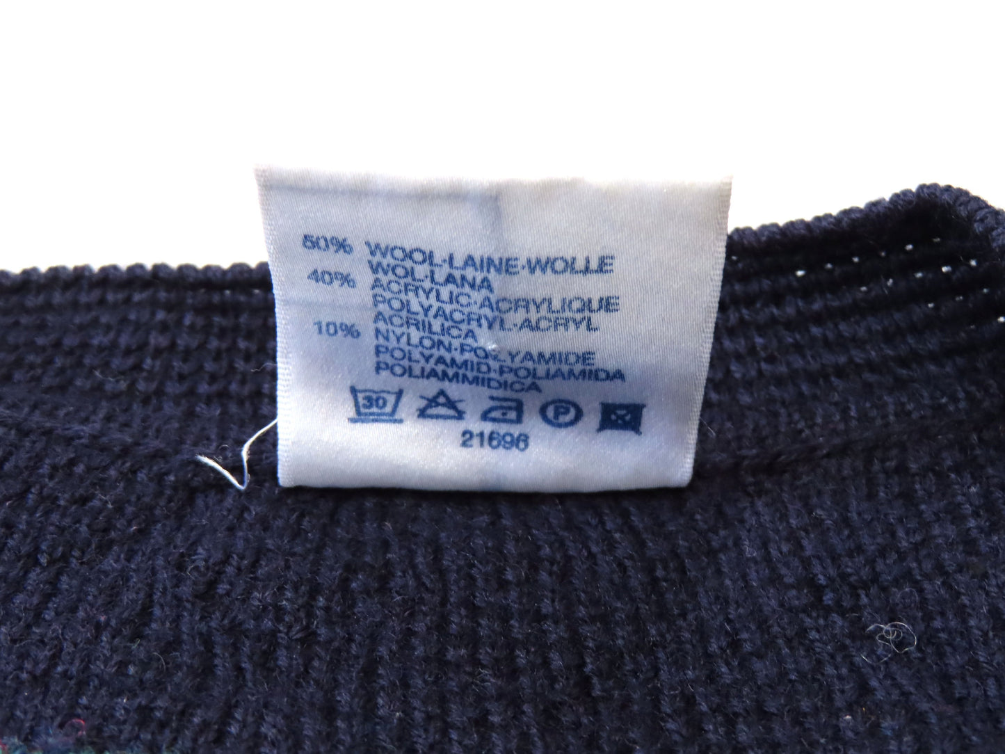 Yves Saint Laurent knit cardigan, thick wool top