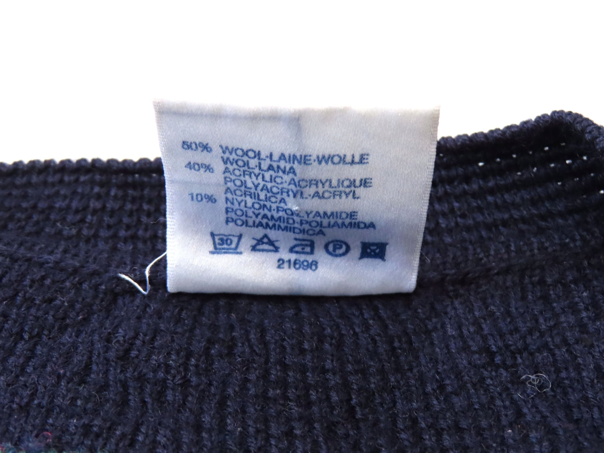 Yves Saint Laurent knit cardigan, thick wool top