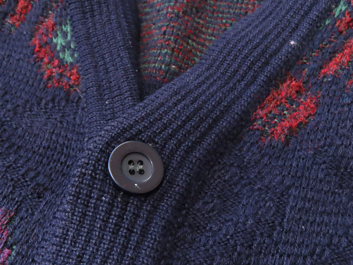 Yves Saint Laurent knit cardigan, thick wool top