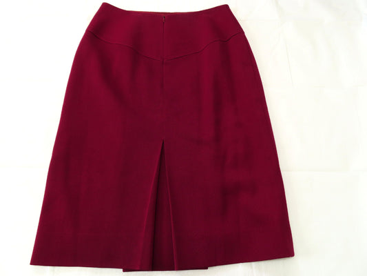 CELINE Gold Chain Skirt, Wool Skirt