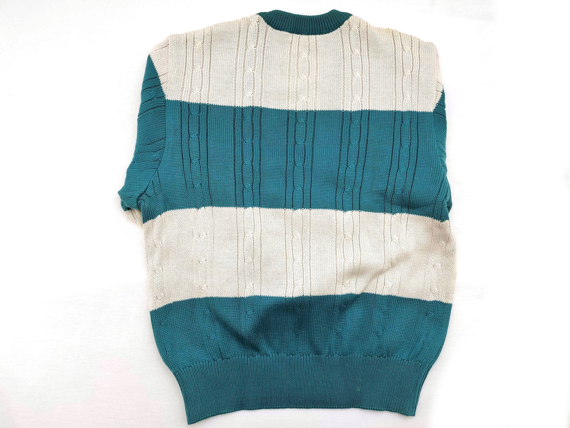 Dior Christian Dior Cable Knit Wool Thick Top