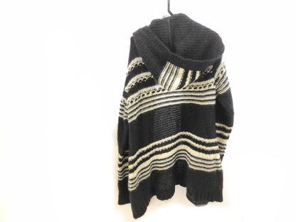 SAINT LAURENT Men's SAINT LAURENT PARIS Long Knit Cardigan in Black Wool