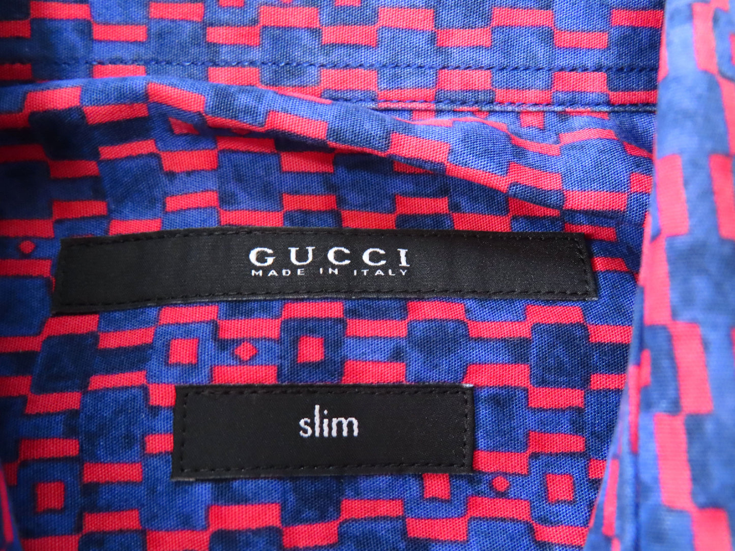 GUCCI Men's Horsebit Print Shirt, Horsebit Top