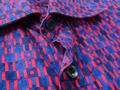 GUCCI Men's Horsebit Print Shirt, Horsebit Top