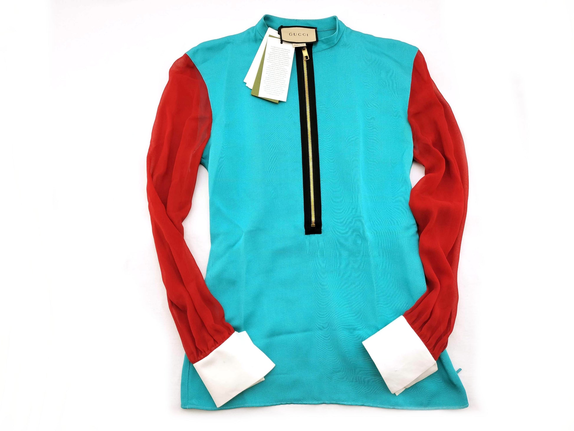 GUCCI tagged Gucci current tag multicolor top shirt