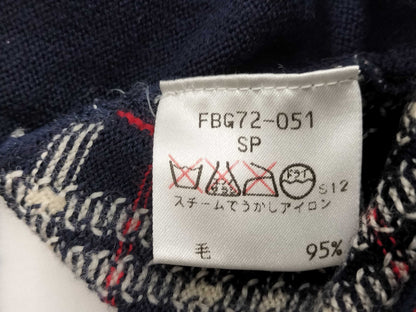 BURBERRY Horse Gold Button Nova Check Wool Cardigan Burberry Cardigan