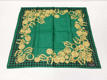 CELINE CELINE New, unused, with sticker, Triomphe Gold pattern scarf, other accessories