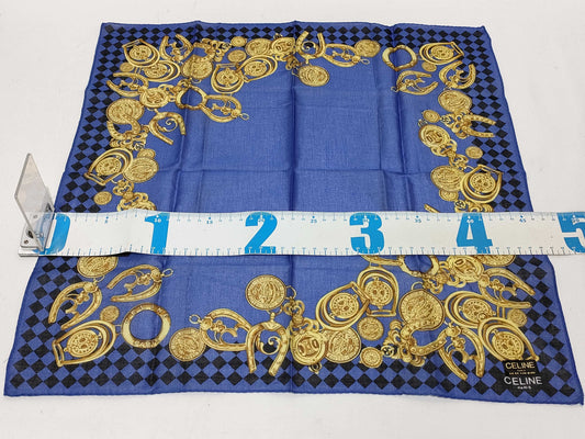 CELINE CELINE New, unused, with sticker Triomphe Gold pattern scarf Other accessories