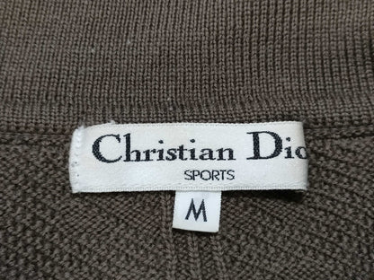 Dior Christian Dior Cable 3D 3D Design Wool Thick Knit Top