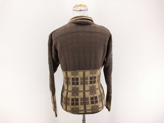 Dior Christian Dior Cable 3D 3D Design Wool Thick Knit Top