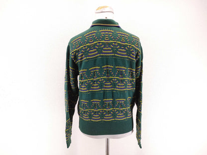 Dior Christian Dior Multicolor Wool Thick Knit Sweater Top