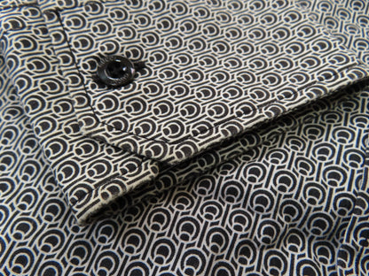 GUCCI Men's Horsebit Print Shirt