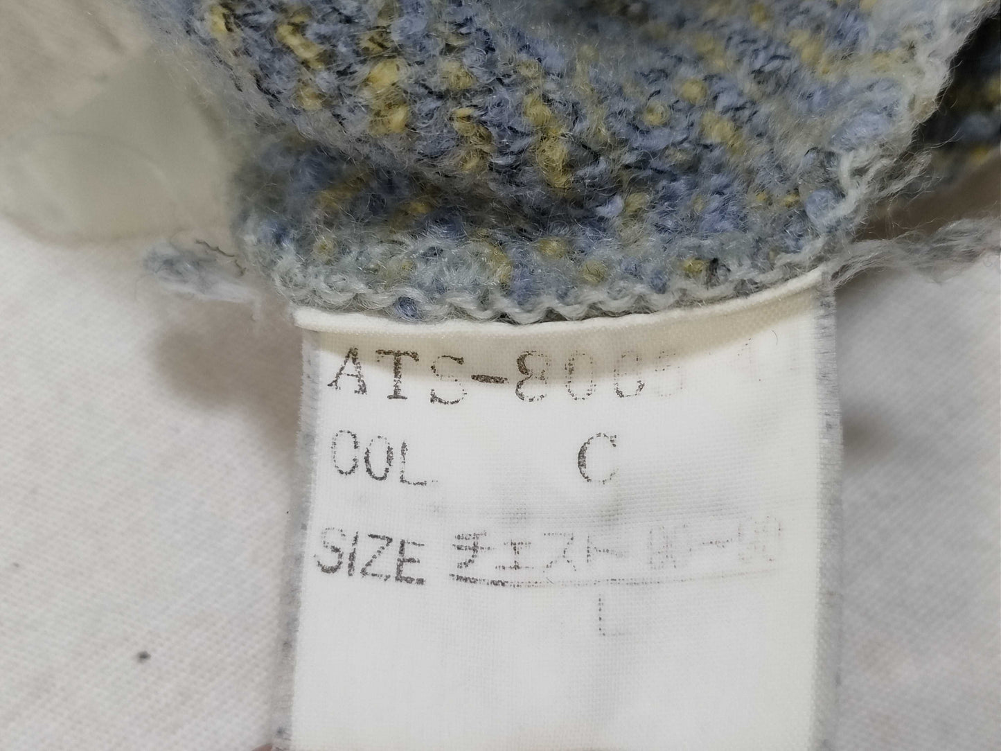 Dior Men's DIOR HOMME Argyle Wool Knit Thick Top