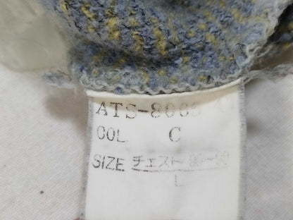 Dior Men's DIOR HOMME Argyle Wool Knit Thick Top