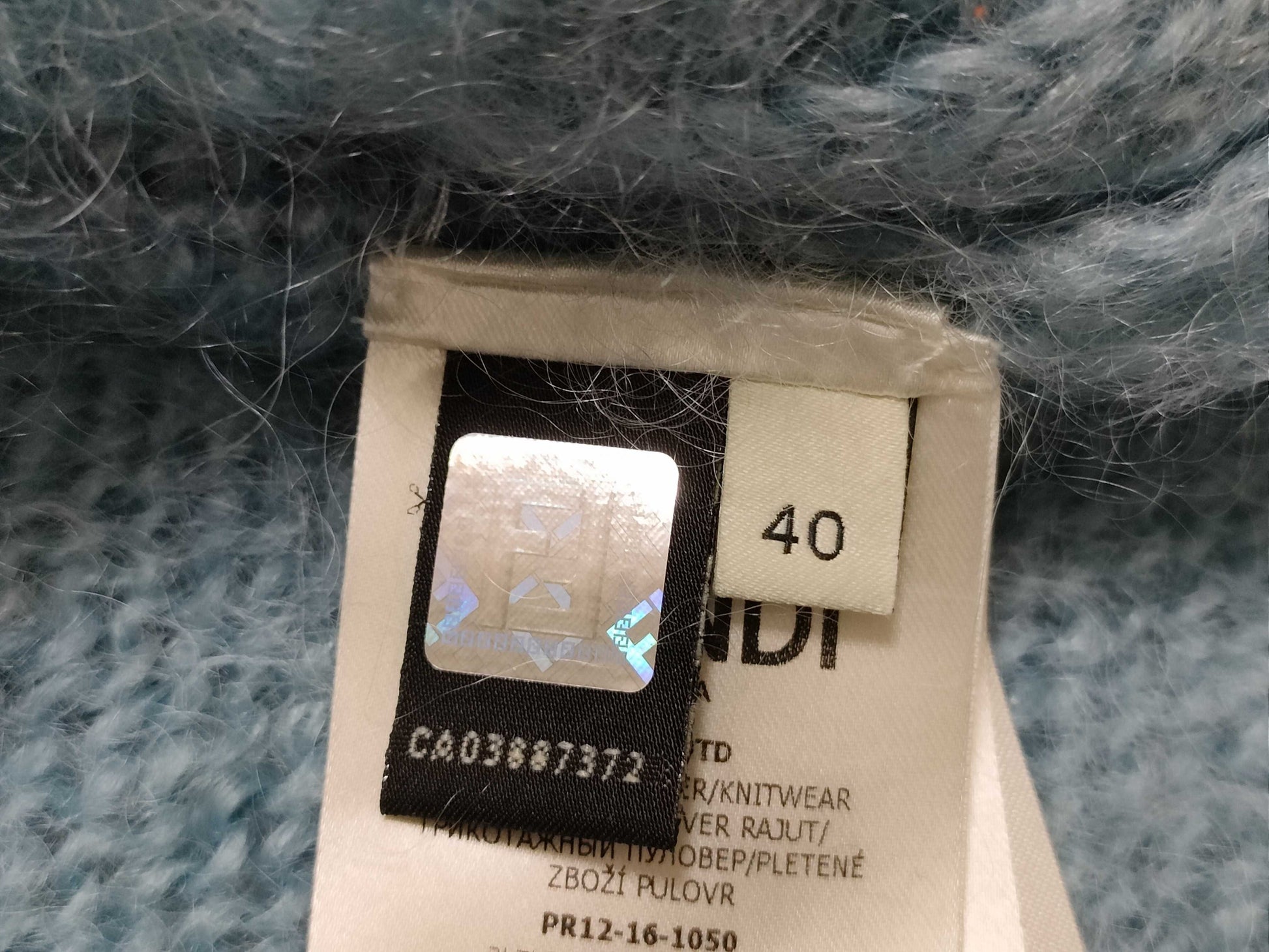 FENDI Triomphe logo button velour black CELINE double-breasted jacket top