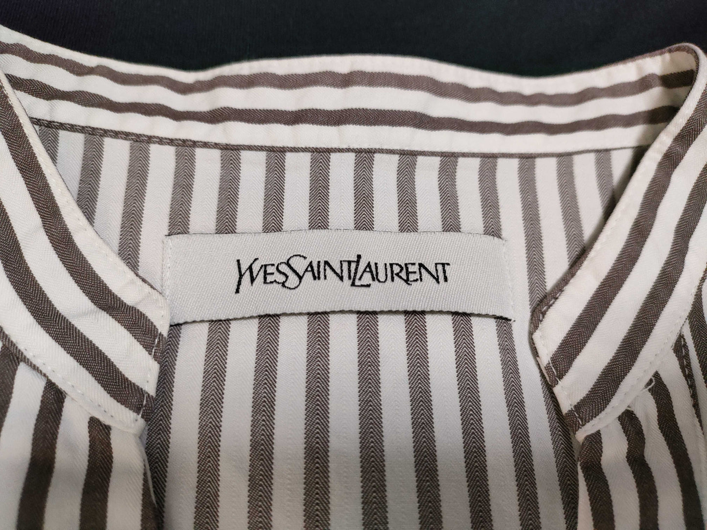 Yves Saint Laurent Set Striped Design Shirt Pants Other Apparel