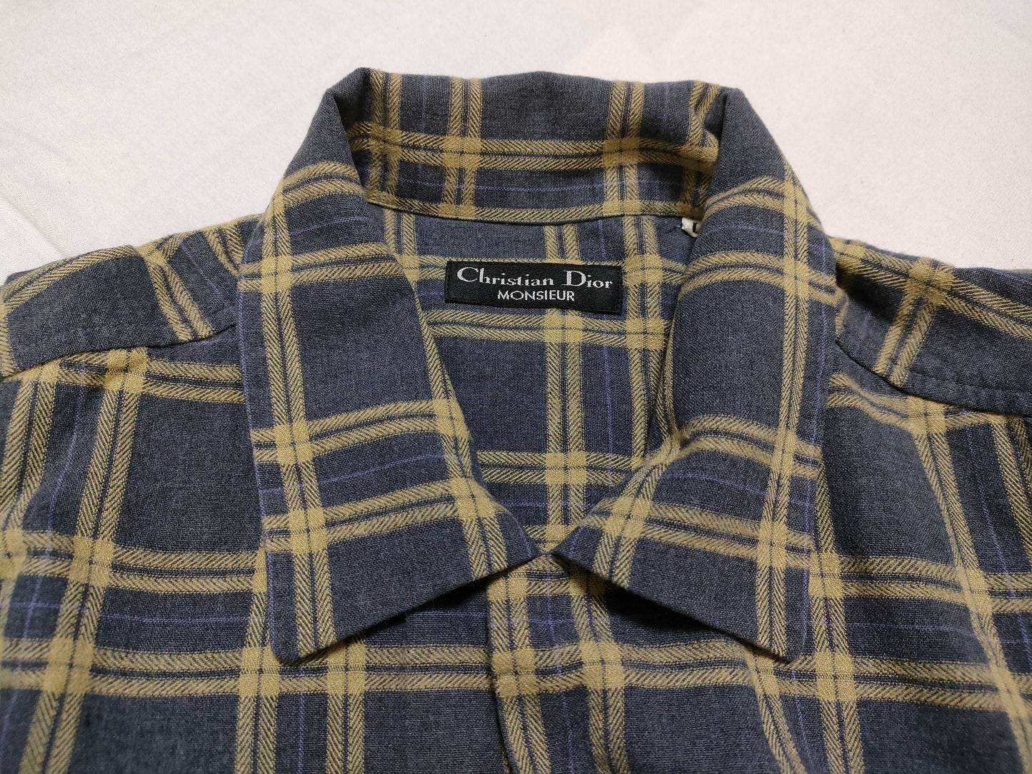 Dior Christian Dior Men's Flannel Check Shirt