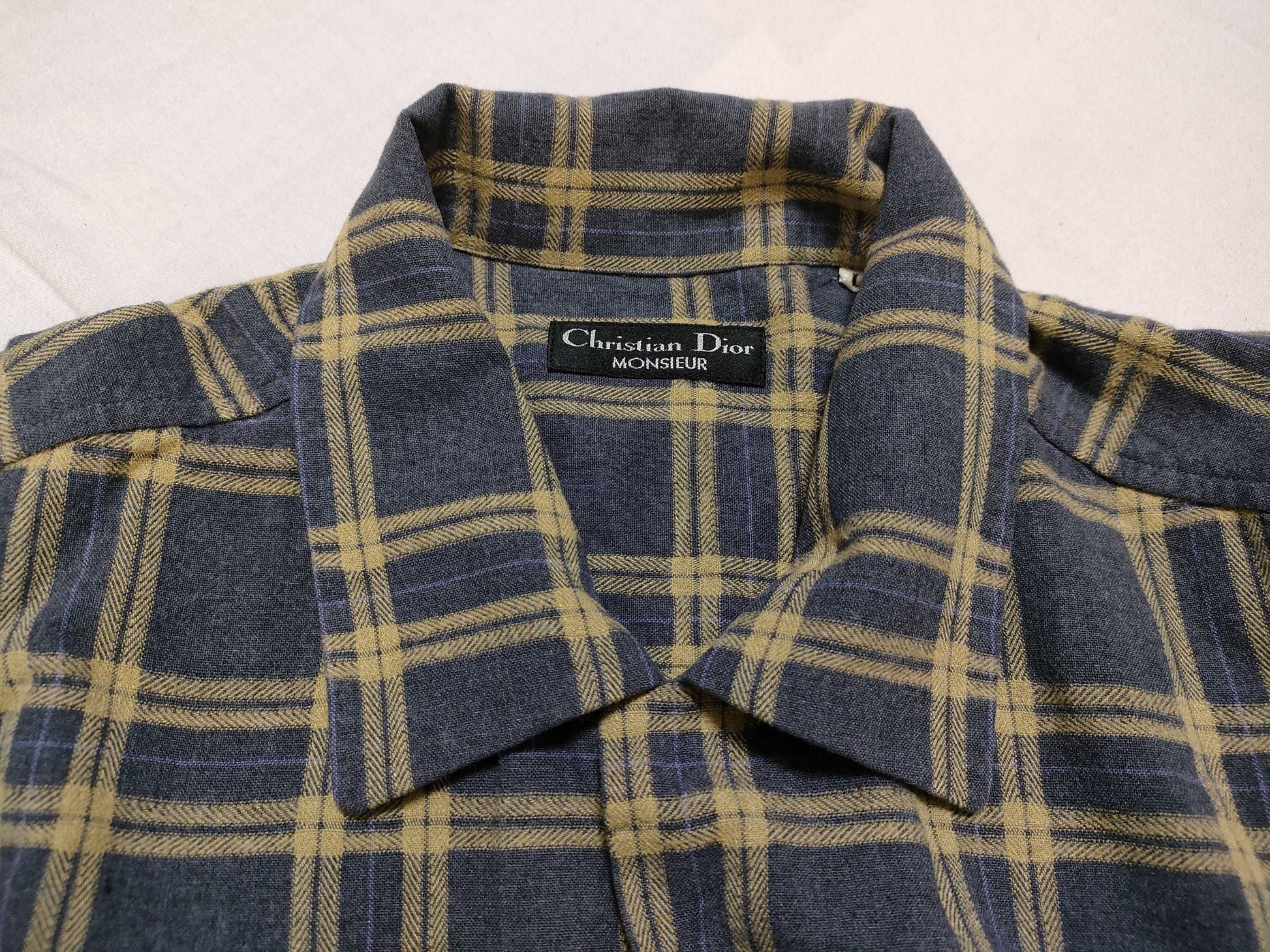 Dior Christian Dior Men's Flannel Check Shirt