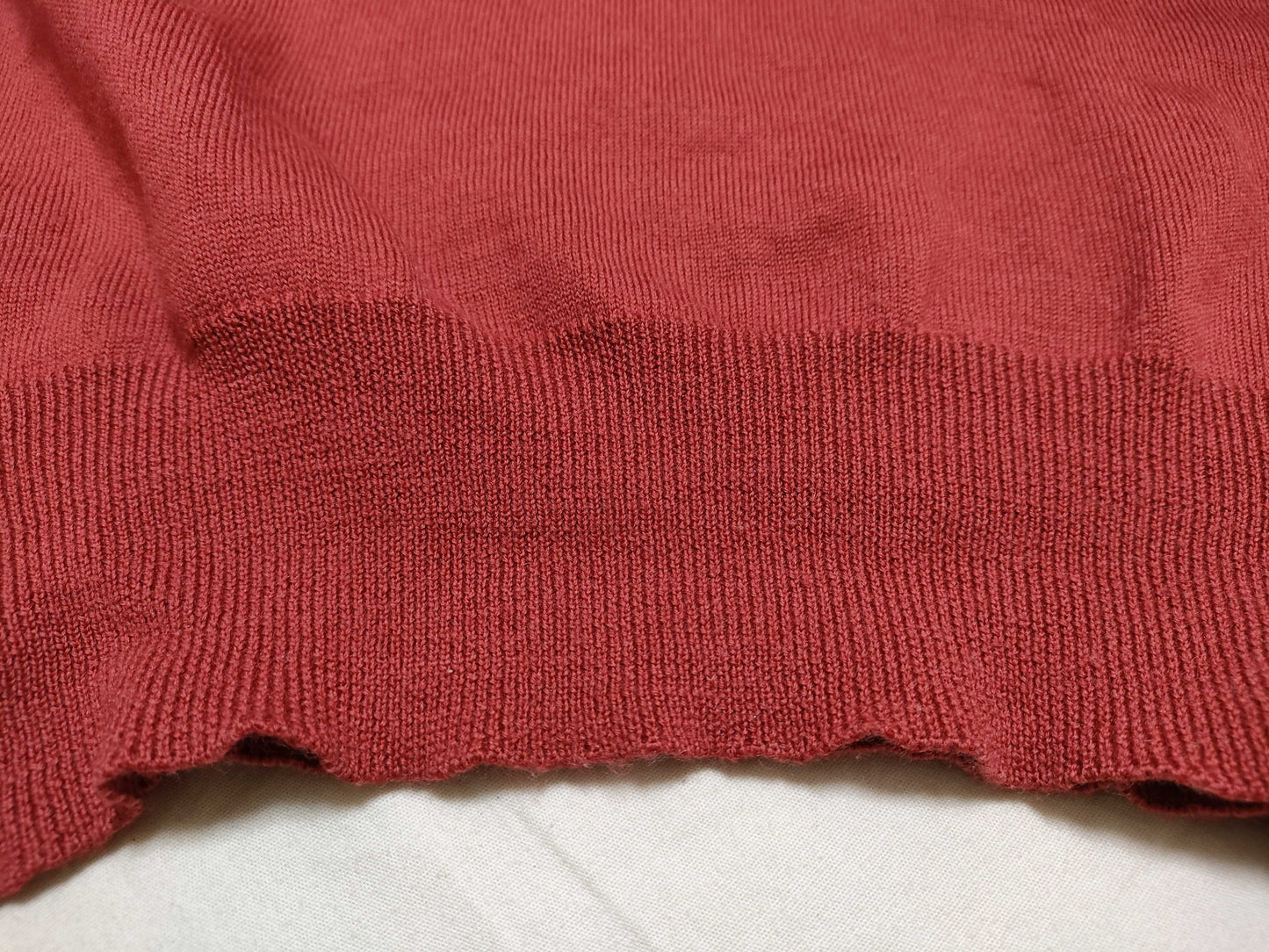 Yves Saint Laurent YSL logo embroidered Saint Laurent wool knit sweater top